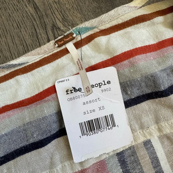 Free People Wrap It Up Dress- Beige - Picture 4 of 5